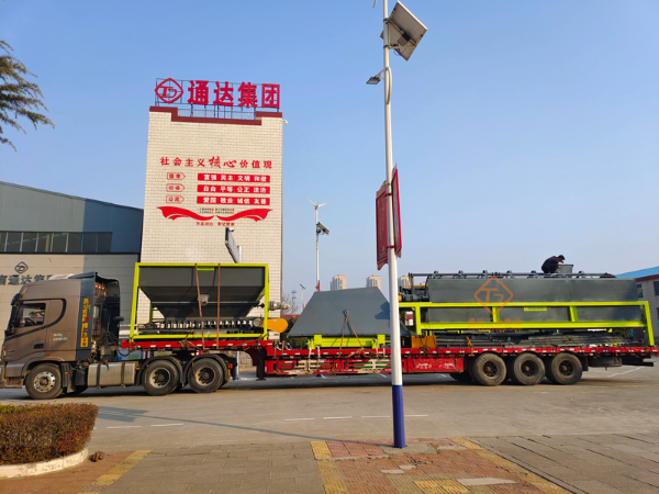 有機肥生產線發(fā)往江西南昌